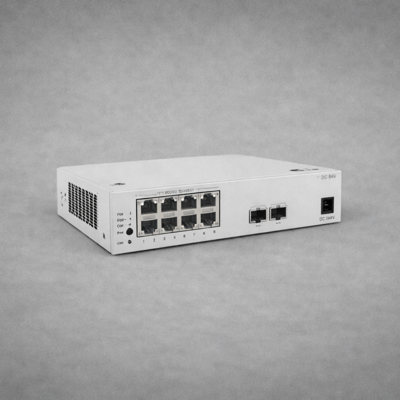 Huawei 8-Port Gigabit PoE+ Switch with 2×2.5GE SFP