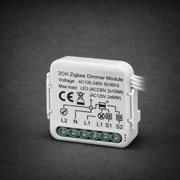 ZigBee 2CH Mini Dimmer Module