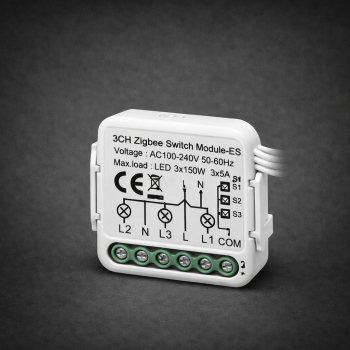 ZigBee 3 Gang 16A Switch Module