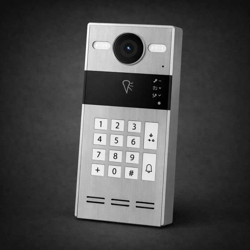 Outdoor Intercom Station with Keypad