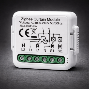 Zigbee 1CH Curtain Switch Module