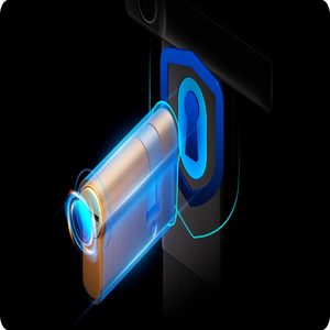 Smart Door Lock C200 – Black – 30 Hook – Wooden Door