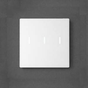 Nature Switch (MATTE) – White AG Glass – White – 3 Way