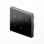Nature Switch Scene Panel (6 Key)(Black AG Glass - Gray 3 way)