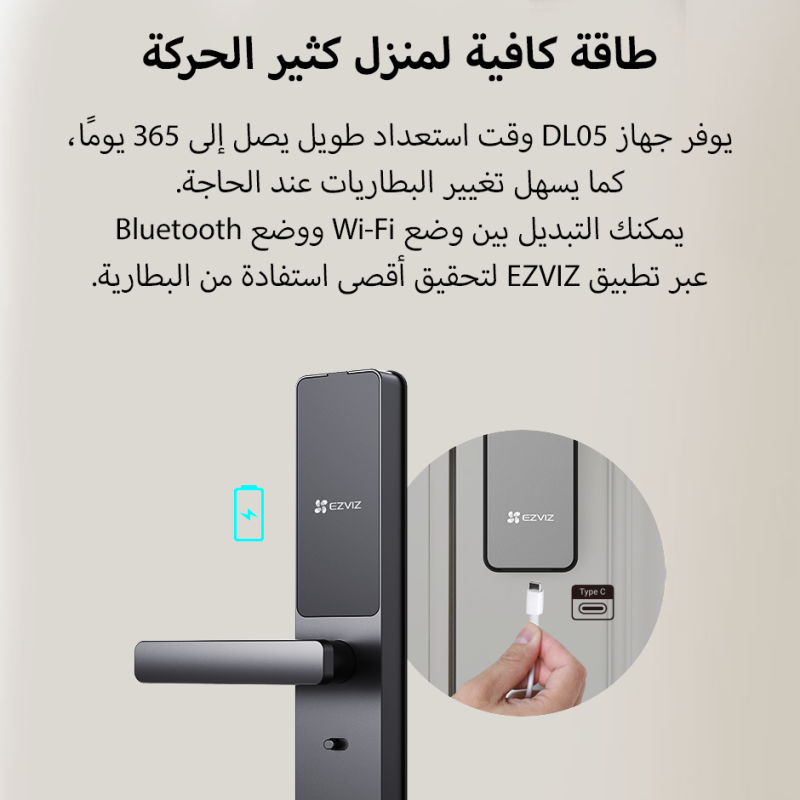 EZVIZ Smart Fingerprint Lock DL05