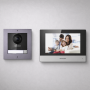 طقم إنتركم مرئي IP مودولار من Hikvision مع شاشة داخلية 7 بوصات وسويتش PoE