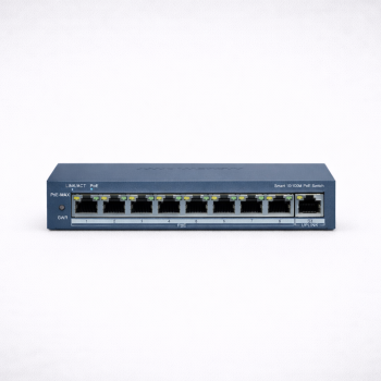 Hikvision 8-Port Fast Ethernet Smart PoE Switch