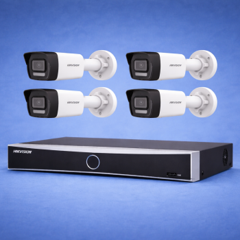 3-Day Offer: Hikvision 4-Camera 4MP Security Package with NVR & Free Installation