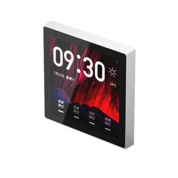 Nature Mini PRO Thermostat – White – Smart HVAC Control Panel