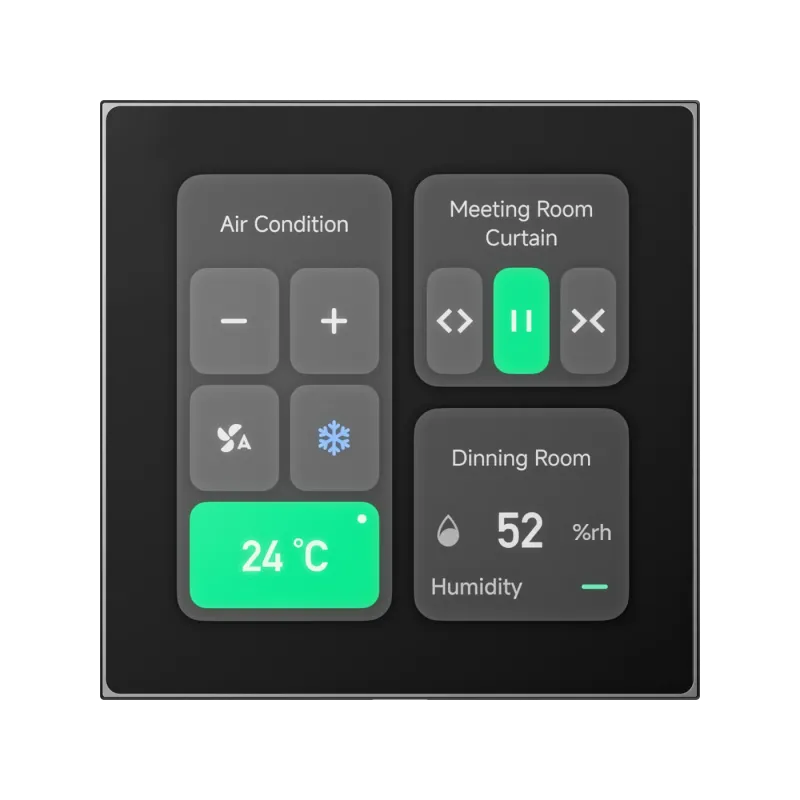 Nature Mini PRO Thermostat – White – Smart HVAC Control Panel