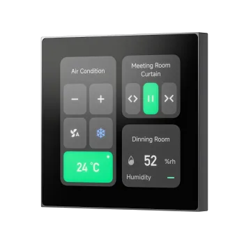 Nature Mini PRO Thermostat – White – Smart HVAC Control Panel