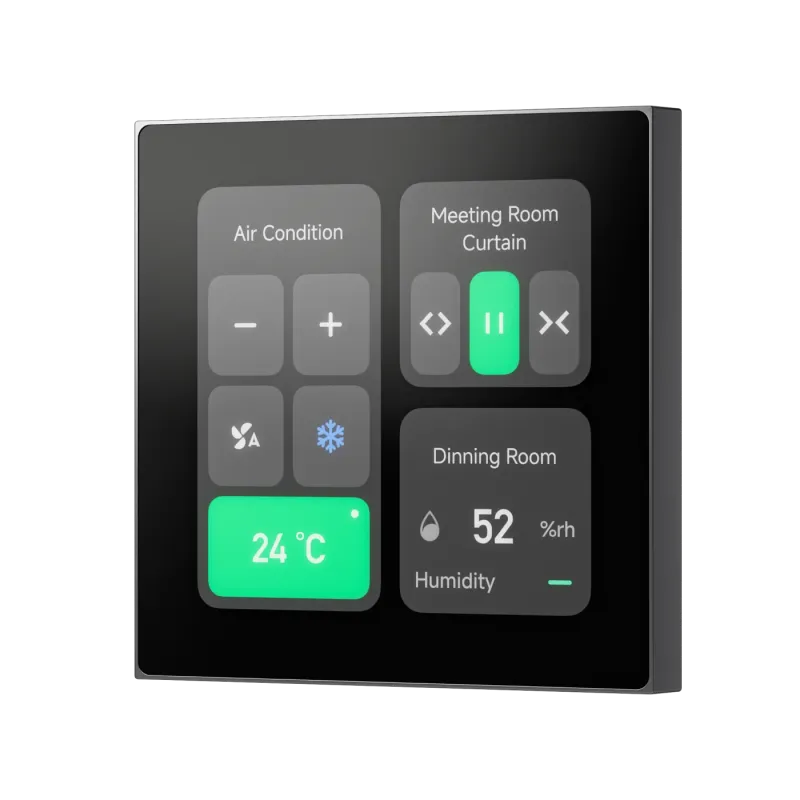 Nature Mini PRO Thermostat – White – Smart HVAC Control Panel